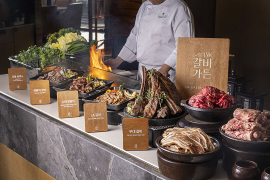 타볼로 24 'JW 갈비 가든' 홍보 이미지. JW 메리어트 동대문 스퀘어 서울 제공